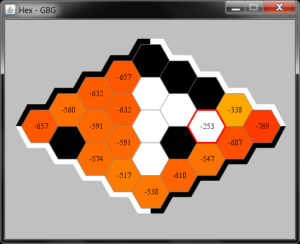 Gameboard Hex in GBG